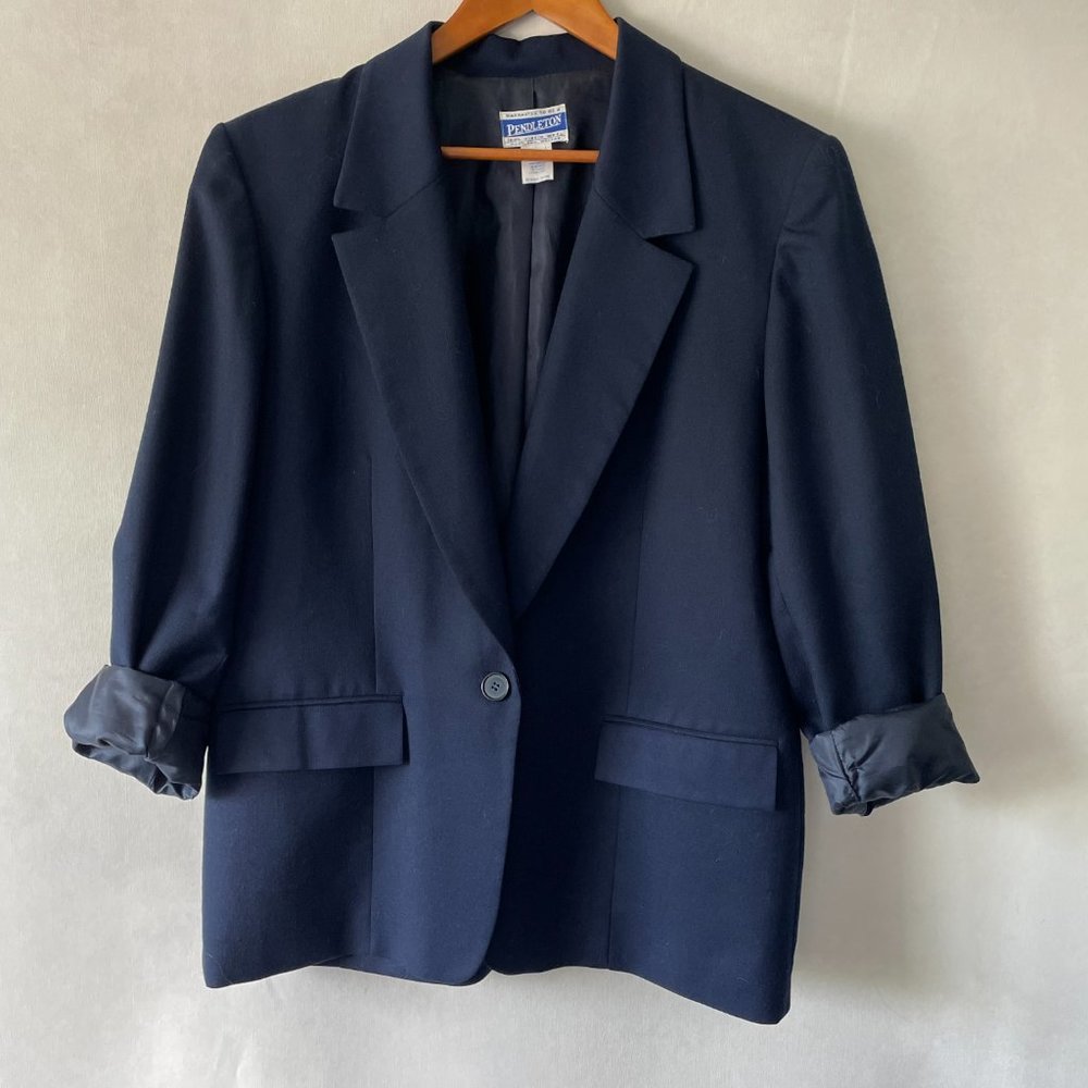 Vintage Pendleton Wool Jacket / Blazer - image 2